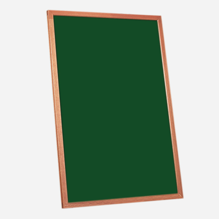 ポプラ枠チョークボード(大)【緑】H935×W635/4.0kg[NE0609CG] 