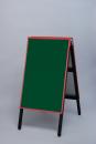 A型赤枠マーカーボード(小)【緑】H910×W450×D620/4.9kg[AKAE-745MG] 