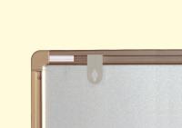 吊金具下向き　裏面　正面から金具を見せずに取付