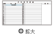 月間予定表 ヨコ書き　900*1800　一般型